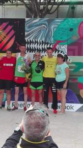 Raul en el Podio de Taganana